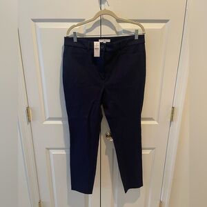 LOFT Dark Blue Trousers- ankle, NWT